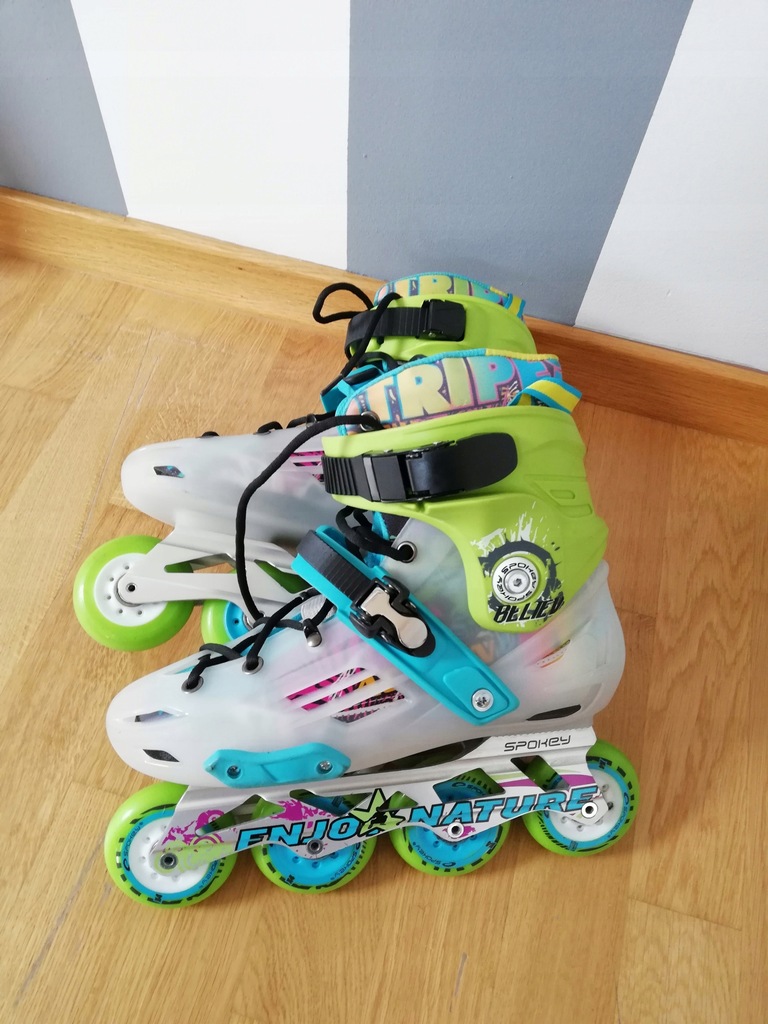 Rolki Spokey Gutsy slalom freestyle jak nowe r 41