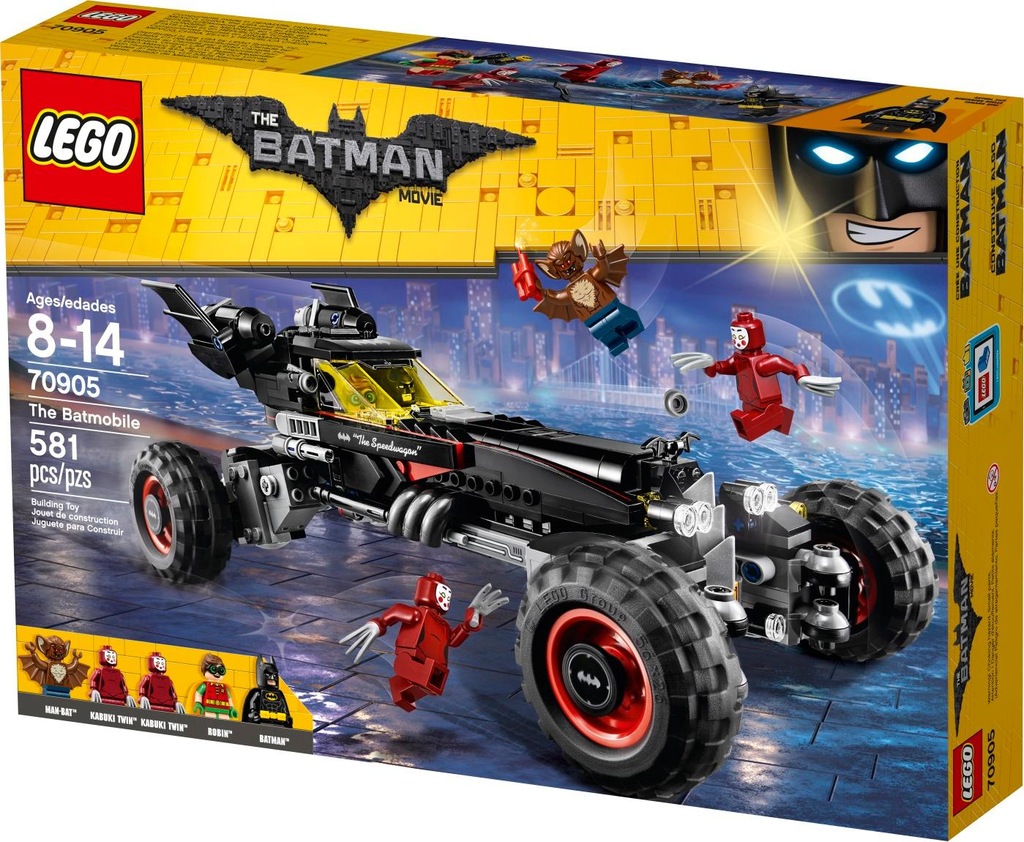 KLOCKI LEGO BATMAN MOVIE 70905 BATMOBIL POJAZD