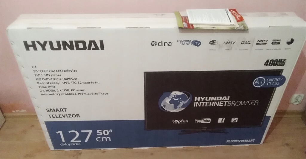Hyundai FL50S372SMART 50" 127 cm LED FULL HD