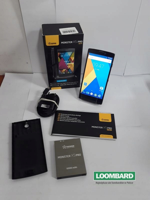 TELEFON PENTAGRAM MONSTER X5