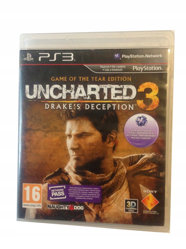 Uncharted 3 GotY PL PS3