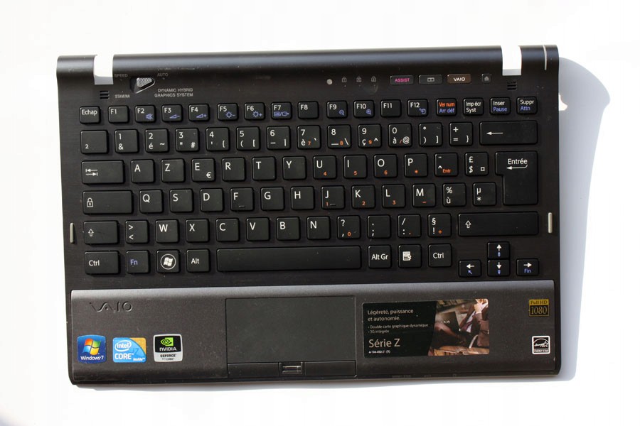 OBUDOWA GÓRNA TOUCHPAD SONY VAIO PCG-31111M