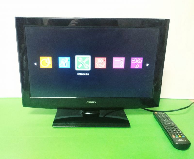 TELEWIZOR 19" CROWN CRFE1972  POLECAM !