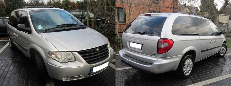 SOLIDNY NOWY HAK CHRYSLER GRAND VOYAGER STOW`N GO