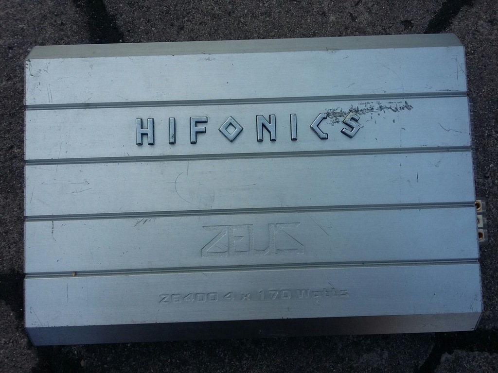 WZMACNIACZ HIFONICS ZEUS Z6400 4 x 170 Watts