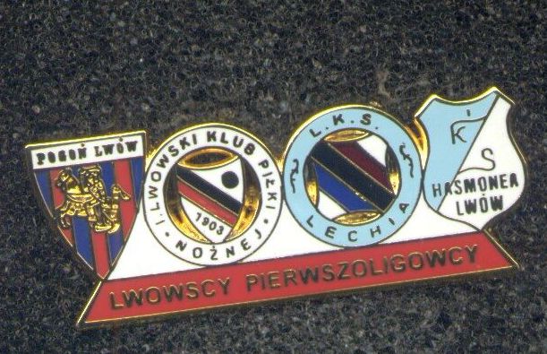 LECHIA CZARNI POGOŃ HASMONEA LWÓW wz1 złota