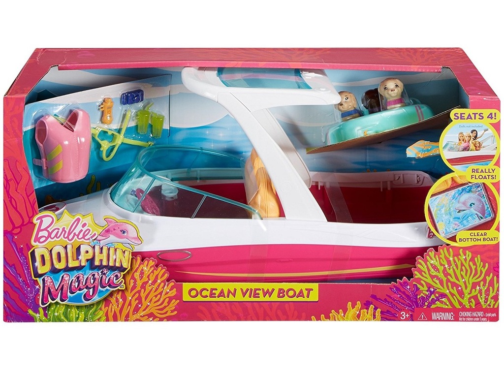 Barbie FBD82 Wakacyjny jacht łódka motorówka