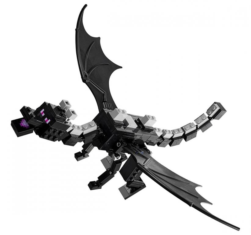Wielki smok LEGO z zestawu 21117 dragon Minecraft 