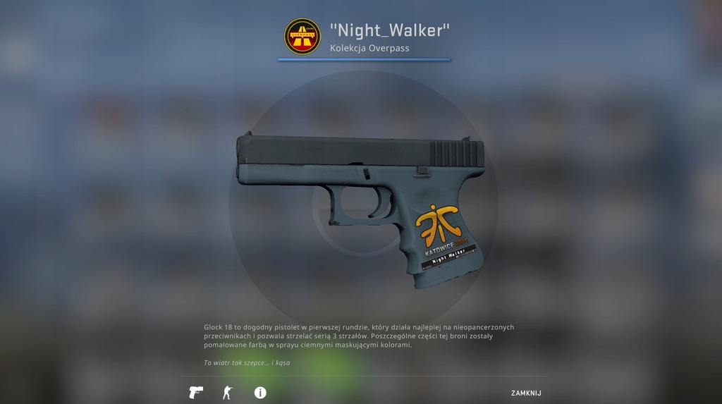 Glock-18 NIGHT FN 5/5 - CS: GO skin