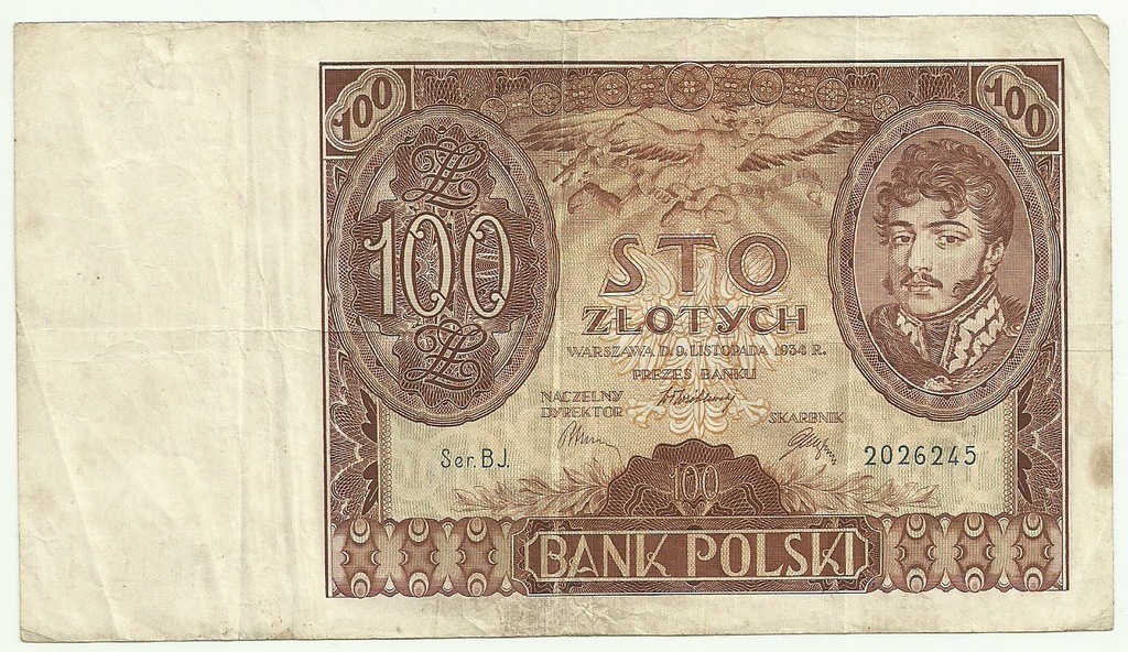 100 zł.-1934r.