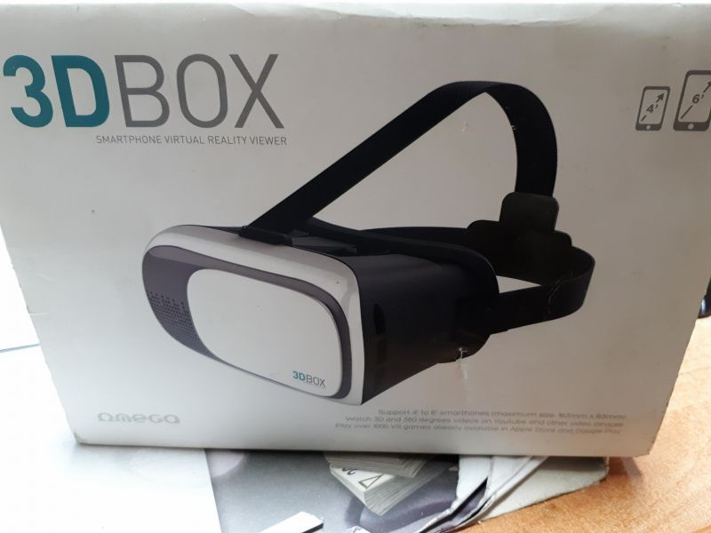 OKULARY VR GOOGLE 3D BOX