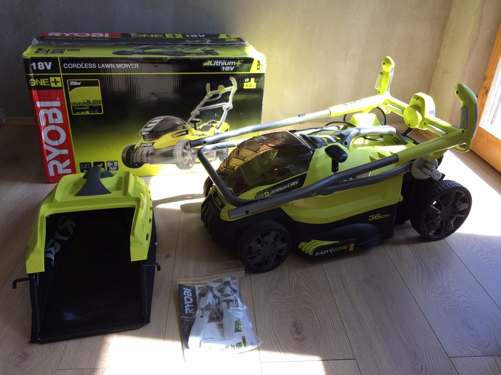 Ryobi rlm18x36250 discount