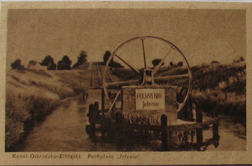 Kanał Ostródzko-Elbląski Pochylnia Jelenie