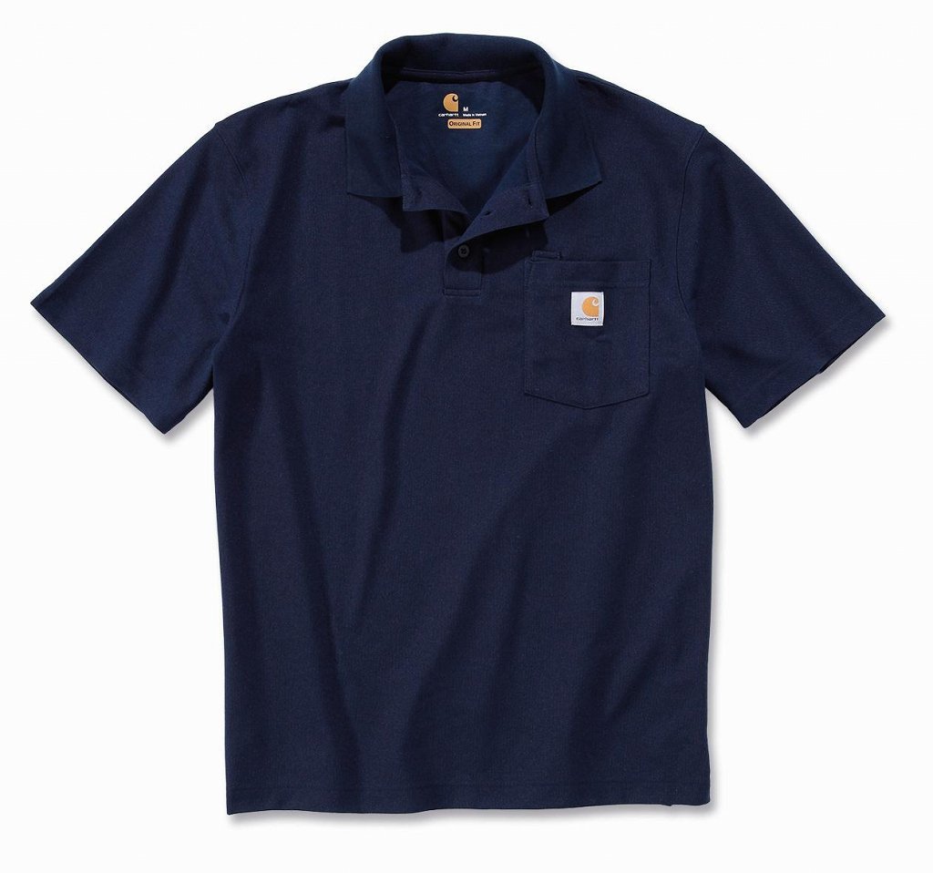 ProStore Carhartt Polo Contractor's Work NVY S