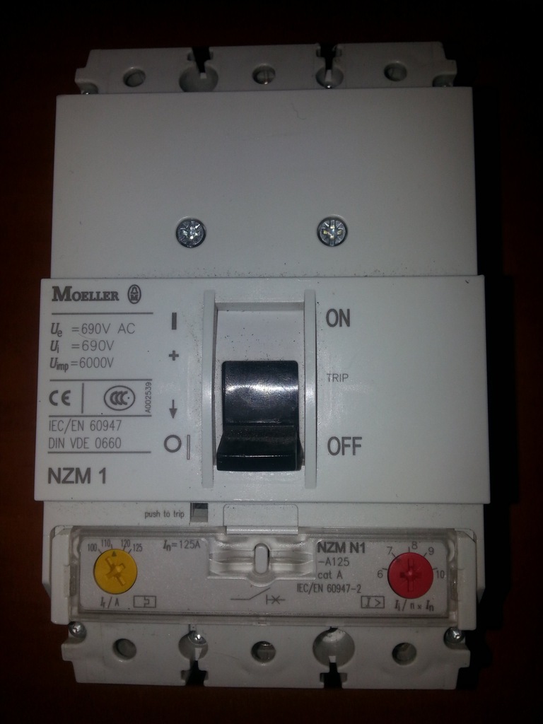 WYŁĄCZNIK MOCY NZM1 125A MOELLER GRATISY