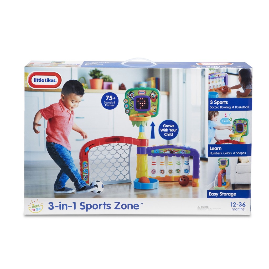 LITTLE TIKES INTERAKTYWNA STREFA SPORTU 3W1