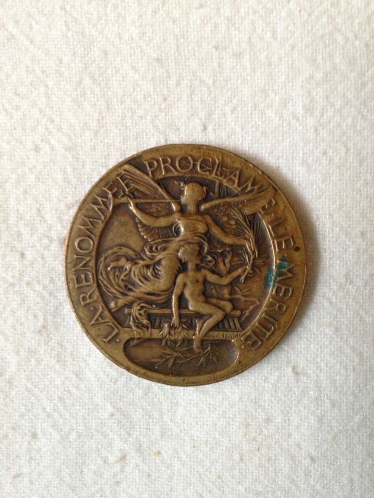 medal honorowy/sygnowany/brąz
