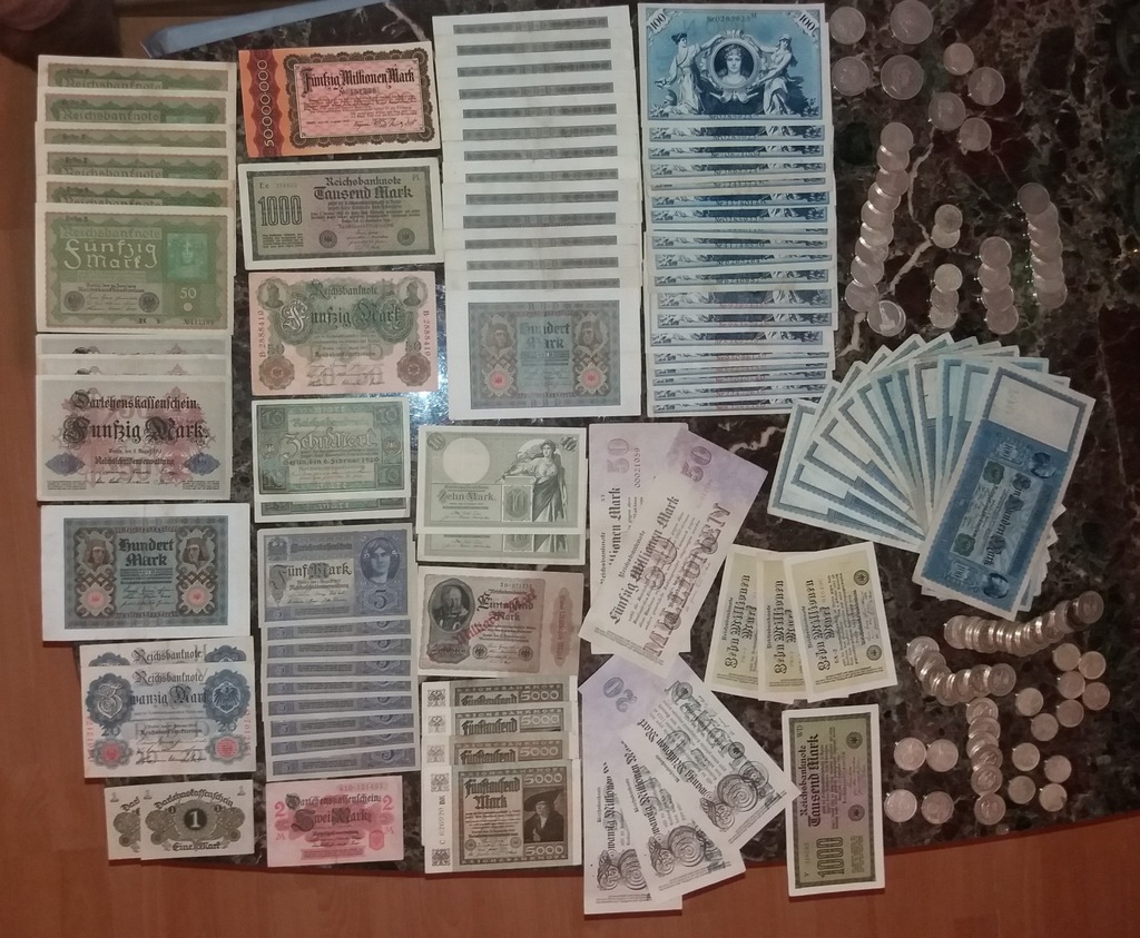 monety i banknoty /marki niemieckie
