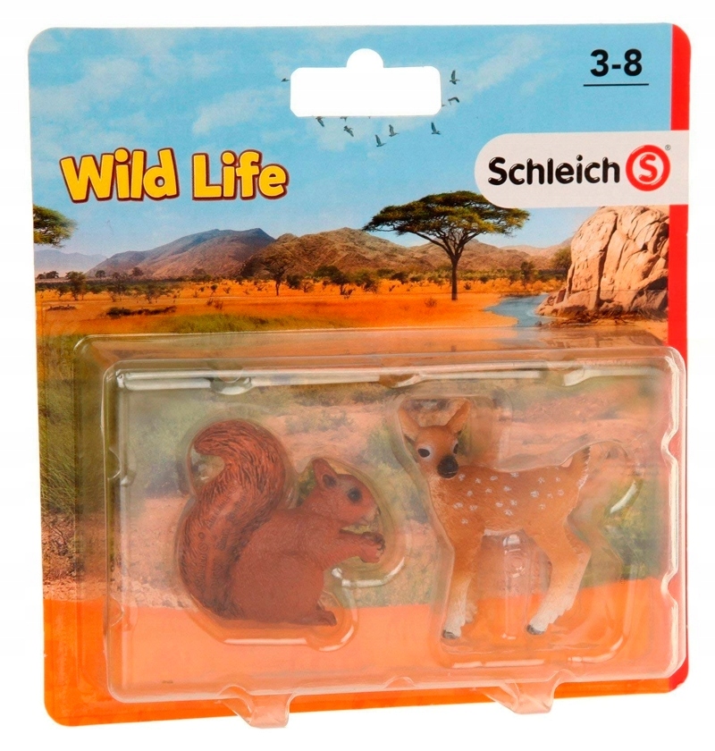 Schleich Farm World 87393 wiewiórka i sarenka