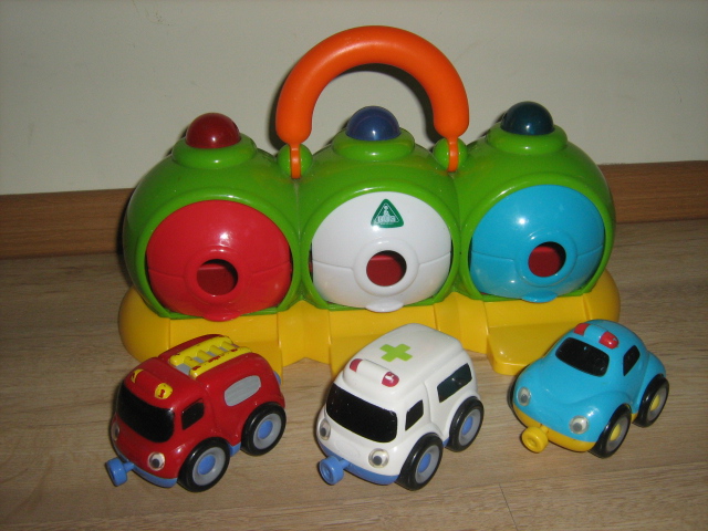 ELC DUZY DZWIEKOWY GARAZ + 3 AUTA MAGNESY