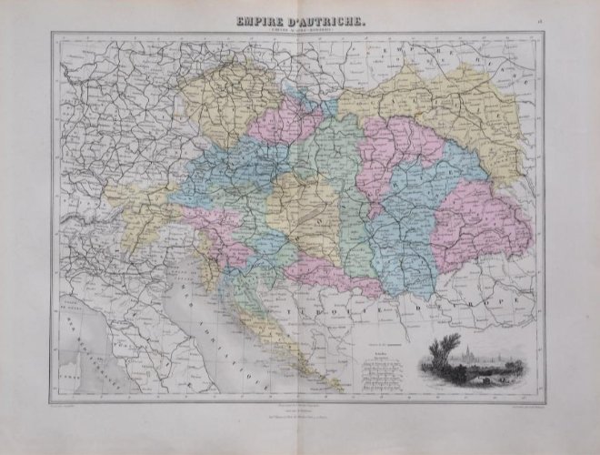 AUSTRO-WĘGRY GALICJA LWÓW MAPA 1880