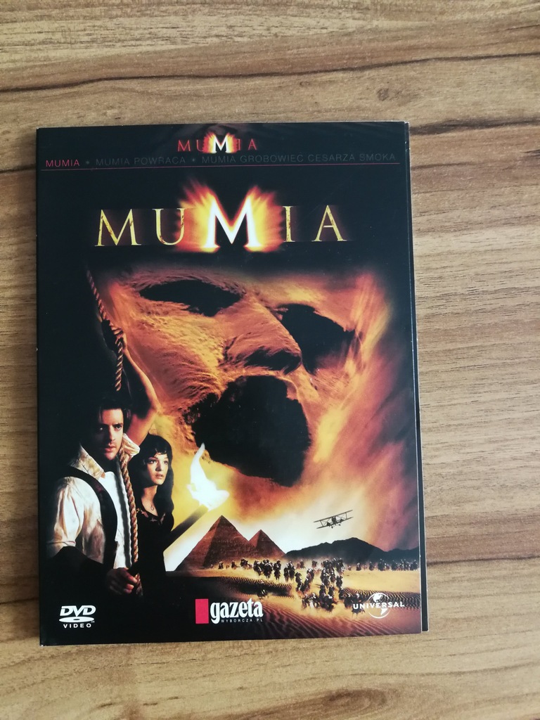 MUMIA Trylogia DVD - LEKTOR PL/NAPISY