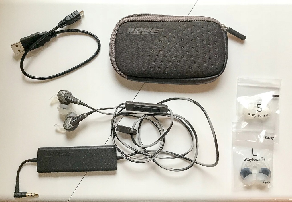 Sluchawki Douszne Bose Quietcomfort 20i 7617276016 Oficjalne
