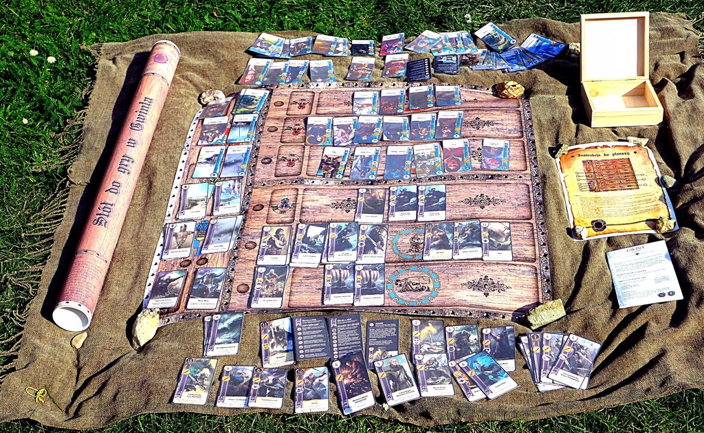 WIEDŹMIN 3 GWINT 2 TALIE SKELLIGE +TOUSSAINT+ STÓŁ