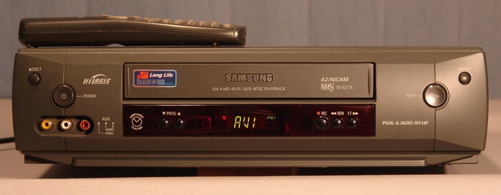 Magnetowid VHS Samsung SV-621X HiLogic DA4HD HiFi