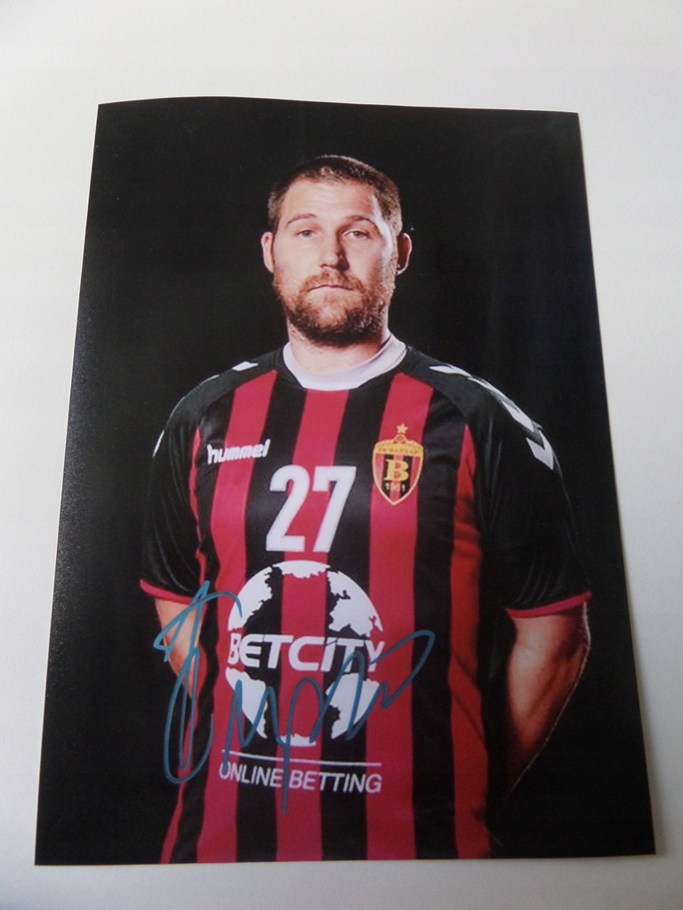 AUTOGRAF IVAN CUPIĆ VARDAR SKOPJE OKAZJA!!!