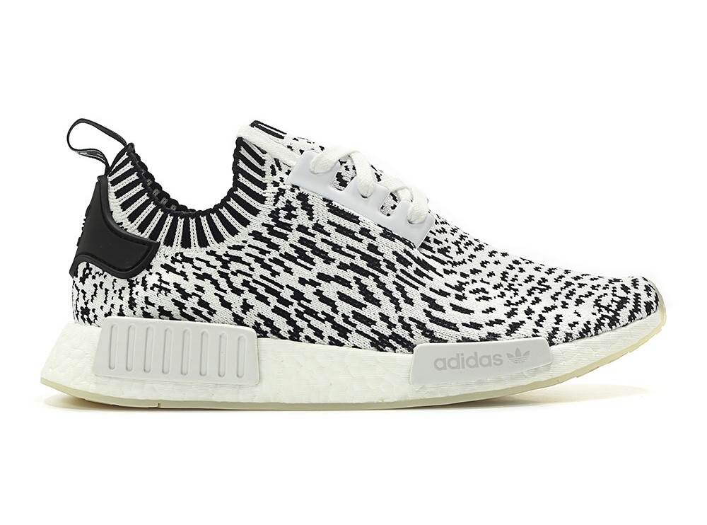 Adidas nmd primeknit store zebra