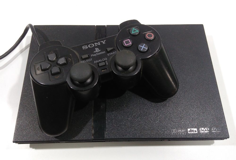 PlayStation 2 SLIM SCPH-70003 pad + okablowanie St