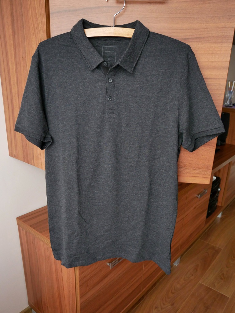 Koszulka polo męska Reserved XL szara