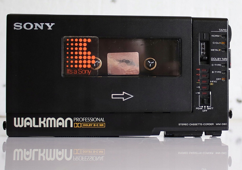 SONY WM-D6C Walkman Professional dolby/Me/rec - 7586242287 - oficjalne  archiwum Allegro