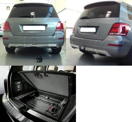 HAK MERCEDES GLK WIAZKA MODUL ORYGINALNY LIFT