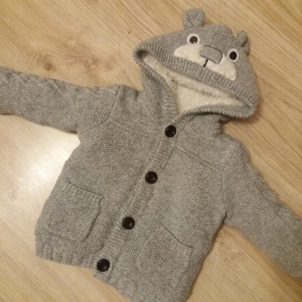 MOTHERCARE kurtka sweter bluza 80 cm (9-12 m-cy)