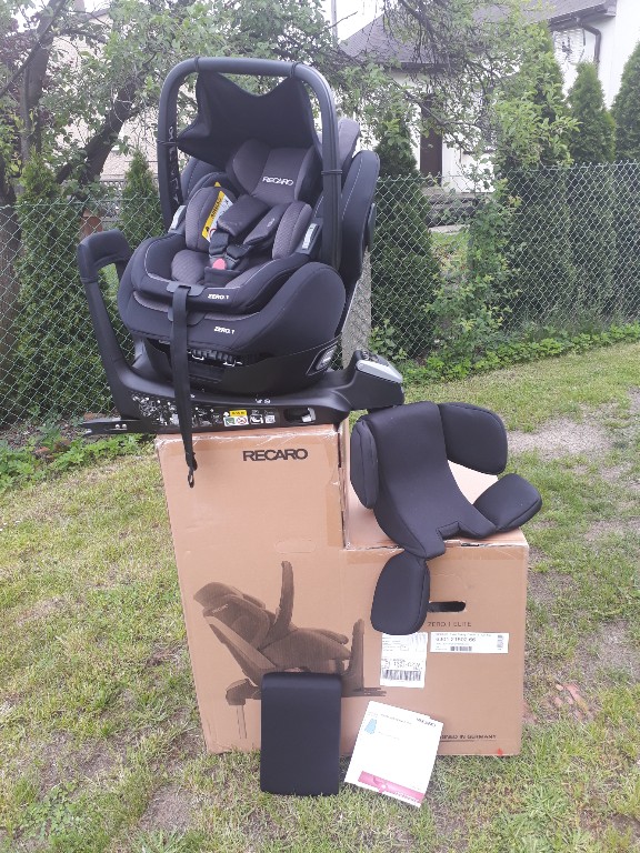 fotelik recaro zero 1 elite i size + wkładka