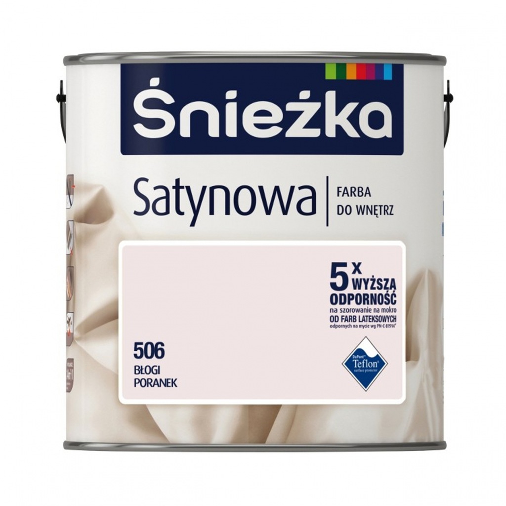 Śnieżka Satynowa 2,5L 506 błogi poranek -m10-