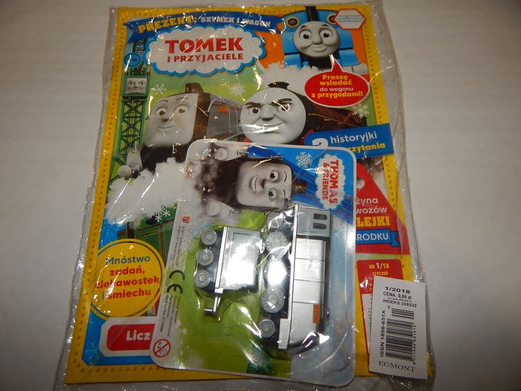 TOMEK I PRZYJACIELE NR 1/2018 + SZYMEK I WAGON