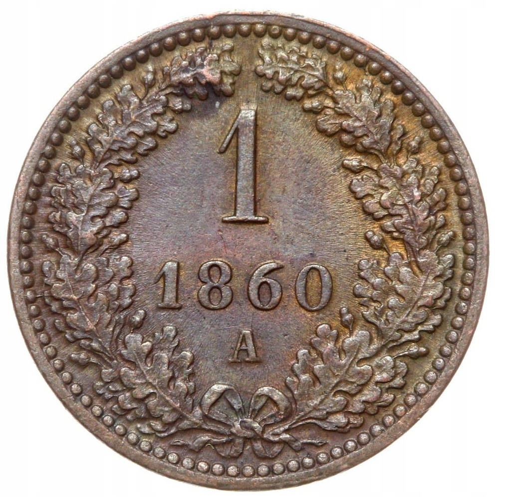 Austria - moneta - 1 Krajcar 1860 A
