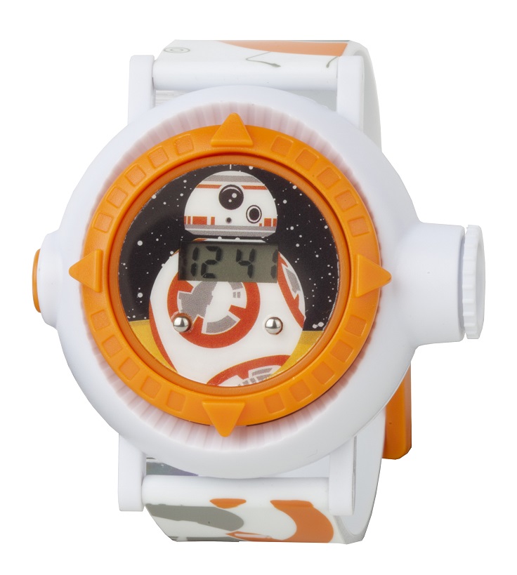 Zegarek na rękę z projektorem Star Wars - BB8