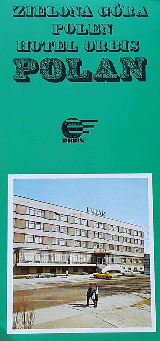 Hotel Orbis Polan Zielona Góra - folder reklamowy