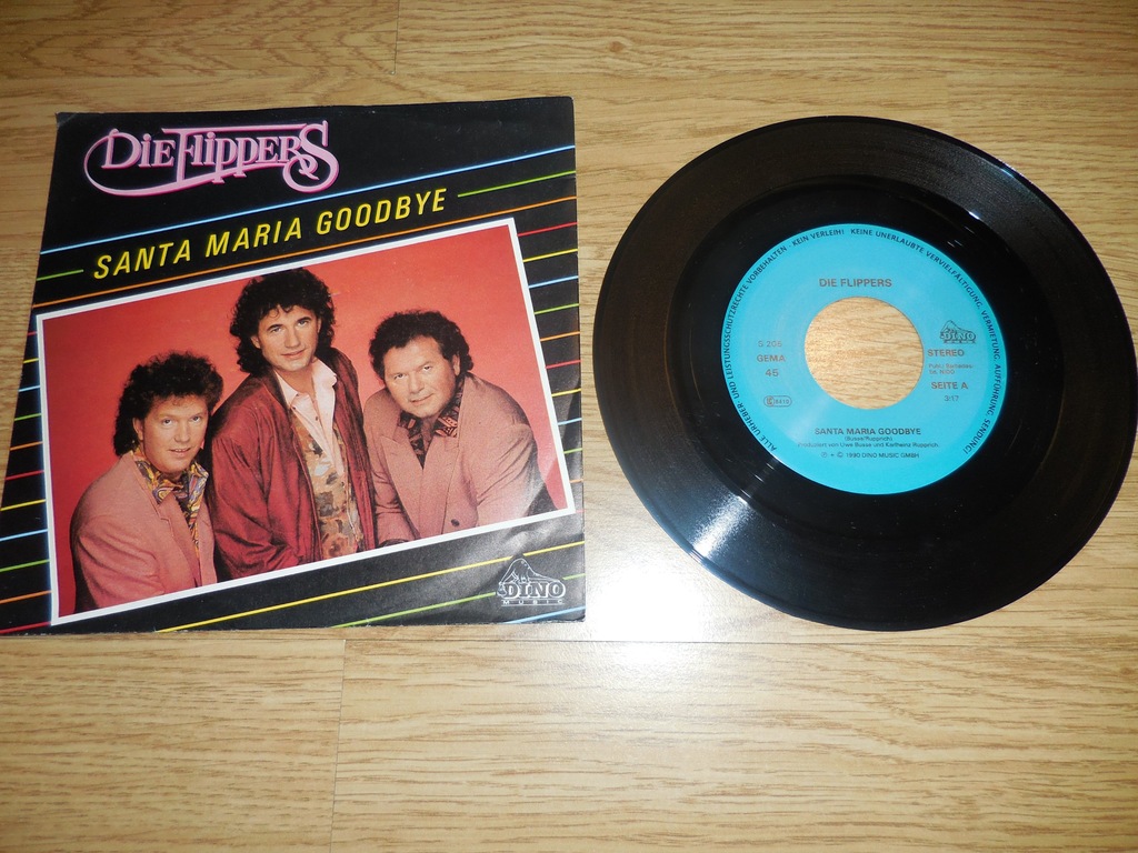 DIE FLIPPERS 'Santa Maria goodbye'--SP-