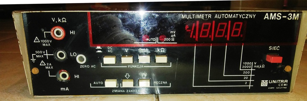 Multimetr automatyczny AMS-3M