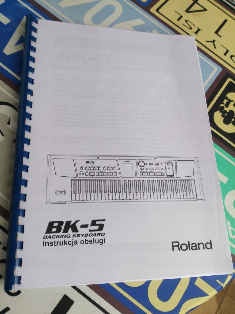 Roland BK5 - POLSKA INSTRUKCJA OBSŁUGI - nowa