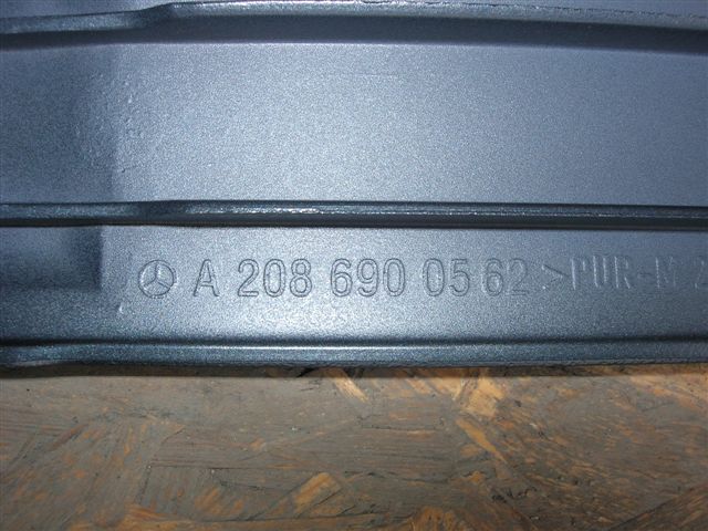 lista bal MERCEDES CLK W208