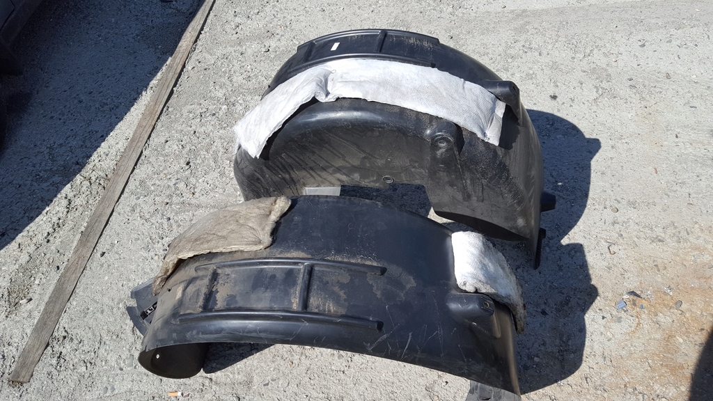 CITROEN C4 PICASSO 13- II mudguard left rear part