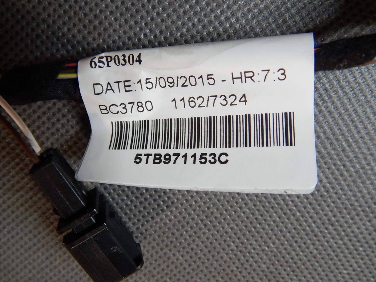 VW TOURAN 5T bundle upholstery left 5TB971153C