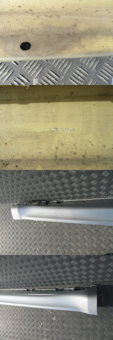 BMW X6 M E71 threshold right moulding cap M POWER