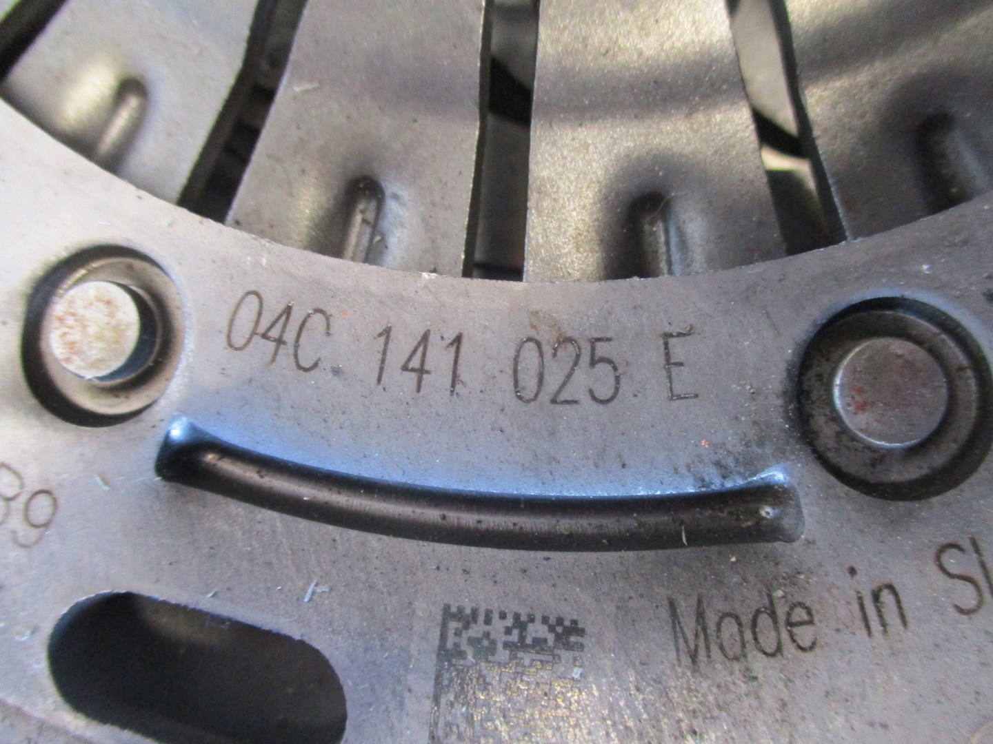 clutch VW T-ROC 2GA 1,0TSI 04C141025E